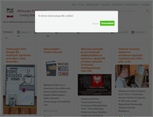 Tablet Screenshot of bibliotekasulechow.pl